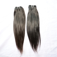 Extensions de Cheveux Humains Non Traités Raides Naturels Lot de Cheveux Vierges Bruts Indiens de Temple