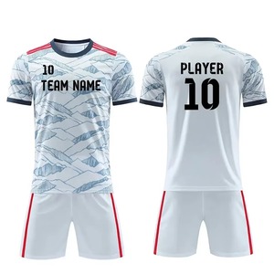 T-shirts de football en gros uniformes de football pour les jeunes ensemble de sport survêtement kits de maillot de football pour enfants ensemble complet d'uniformes de football - Product Image 6