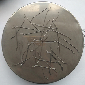 Fibre en acier à faible teneur en carbone à extrémité croisée de 0,5*<span class=keywords><strong>35</strong></span> mm pour le renforcement du <span class=keywords><strong>béton</strong></span> coulé au sol - Product Image 2