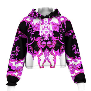 Sudaderas con Capucha Corta para Mujer de Invierno de Alta Calidad, Sublimadas, Ecológicas, Transpirables, Ropa Casual, Precio Razonable, Más Vendidas - Product Image 4
