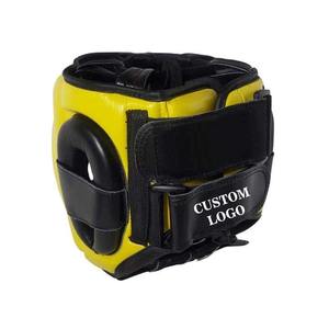 2025 nuevo diseño personalizado MMA Head Guard ligero de alta calidad PU cuero ropa de lucha con impresión de logotipo para deportes Fitness - Product Image 3