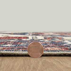 Alfombra Adiva de Poliéster Liso Lavable, Antideslizante, Tejida a Máquina con Reverso de Algodón Turco y Jacquard para Sala de Estar y Dormitorio - Product Image 5