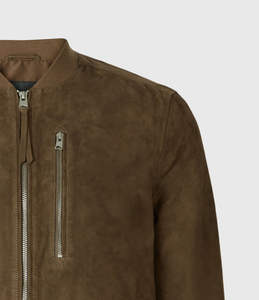 2025 Custom Logo Men's Baseball Bomber Jacket Fashionable Casual <b>Coat</b> with <b>Standing</b> Zipper for Spring Autumn Winter - Product Image 6