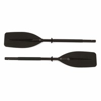 Pagaie télescopique en alliage d'aluminium à double lame pour kayak, rame réglable pour canoë, équipement léger pour le rafting, la navigation et les sports nautiques