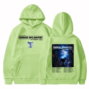 2025 colección 100% algodón manga larga invierno pulóver Sudadera con capucha impermeable y Anti-retráctil patrón sólido Sudadera de punto - Product Image 4