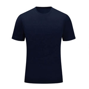 Camiseta Deportiva Personalizada de Alta Calidad, Tejido Atlético de 200 Gramos, Secado Rápido, Transpirable, Lisa, para Entrenamiento, Gimnasio, Manga Corta, Ajustada, con Alto Contenido de Spandex para Hombre - Product Image 2