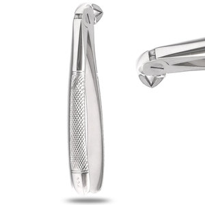 Fórceps para Extracción Dental # Instrumentos Dentales de Acero Inoxidable de Alta Calidad 33A para Extracción de Molares Inferiores, Cirugía Oral - Product Image 1