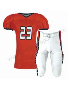 ชุดกีฬาระบายอากาศแขนสั้นและโลโก้กำหนดเองได้ชุดกีฬาอเมริกันฟุตบอลมาใหม่ออกแบบได้ตามต้องการ - Product Image 3