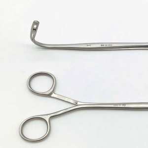 Pinzas de Agarre Curvas Randall Stone, Lote de 2, Acero Inoxidable, Instrumentos Quirúrgicos Veterinarios, Grado Quirúrgico Manual, Autoclavables - Product Image 5