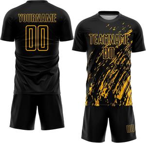 Maillot de football personnalisé en gros ODM OEM 2025 – Ensemble complet respirant à sublimation pour joueur, séchage rapide, 100 % polyester - Product Image 1