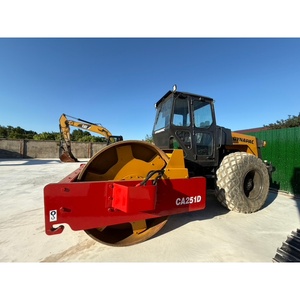 Rouleau compresseur vibrant à tambour unique Dynapac CA251D d'occasion en bon état, compacteur Dynapac CA251D pour la construction routière - Product Image 3