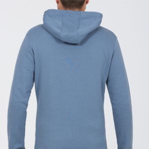 Sudadera con capucha para hombre con logotipo personalizado al por mayor: cremallera completa, chándales grandes y altos, sudaderas con capucha y cremallera de talla grande - Product Image 4