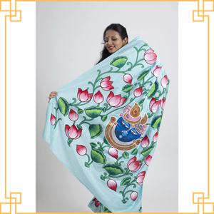 Sari de Georgette personalizable para adultos, accesorios de moda para ocasiones de fiesta, último diseño, regalos personalizados y ventas especiales - Product Image 3