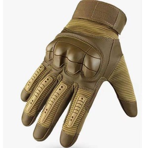 Gants tactiques à doigts longs, gants tactiques à doigts fendus avec élasticité du poignet réglable, résistance à l'usure et aux chocs - Product Image 3