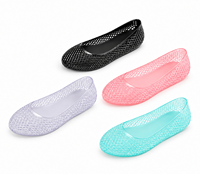 Nouvelles sandales de plage en gelée à bout fermé, style minimaliste, talon plat, élégantes, décontractées et polyvalentes pour l'extérieur