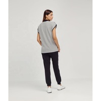 2023 Meilleure vente en gros logo personnalisé blanc femmes Polo manches courtes confortable été respirant polo t-shirt femmes