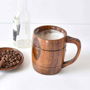 Handcrafted Wooden <b>Coffee</b> <b>Mug</b> Sustainable & Stylish Design leak proof lid vacuum insulation <b>coffee</b> <b>mug</b> - Product Image 4