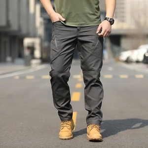 Autumn Summer Street Wear Mid Waist Jeans Baggy <b>Cargo</b> <b>Pants</b> Custom 100% Cotton Loose Straight Y2k Men's <b>Camouflage</b> <b>Pants</b> - Product Image 5