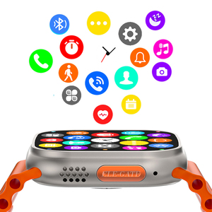 Smartwatch S8 Ultra Max Serie 8 con Display AMOLED, Cinturino in Silicone, Ricarica Magnetica, NFC, SDK, IP68, Risposta alle Chiamate, Pagamenti - Product Image 2