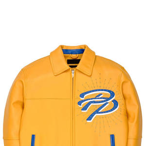 Veste d'hiver pour homme, prix imbattable, cuir véritable, coupe-vent, imperméable, teinture unie, toutes tailles disponibles - Product Image 4