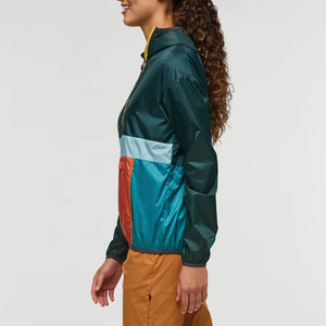 Femmes 2025 grande taille imperméable coupe-vent veste décontracté à capuche hiver manteau Logo couleur capuche avec coupe-vent décontracté - Product Image 3