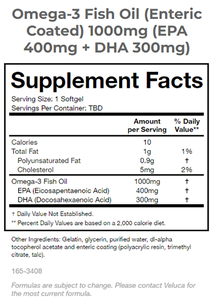 Etiqueta privada posible para suplementos de salud 1000mg Cápsulas Omega-3 Aceite de pescado con 400mg EPA y 300mg DHA al precio más bajo - Product Image 6