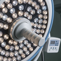 Lampe chirurgicale LED murale 160 000 Lux, série 700, avec perles allemandes, sans ombre, pour bloc opératoire hospitalier