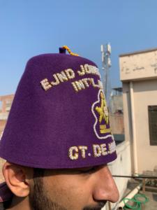 Shriner Fez avec Fezcase cap chaîne collier Cumar bande Facemask Glov Bundle - Product Image 4