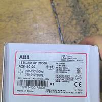 Contactor PLC A264000 A26-40-00 45A de 4 Polos 220-230V para Carga No Inductiva, Programación PLC, Nuevo