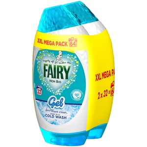 Capsules de lessive Fairy Non Bio, 140 unités, détergent liquide en capsules - Product Image 4