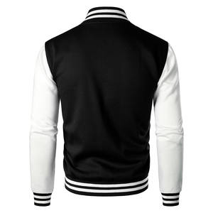 Vestes d'université brodées à impression personnalisée de haute qualité manteau pour hommes de grande taille vestes d'homme de lettre d'université de baseball surdimensionnées - Product Image 6