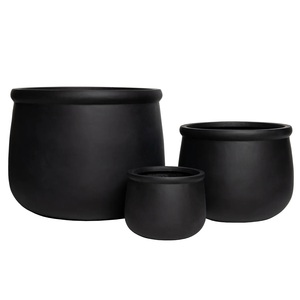 Ensemble de 4 fleurs artificielles Fiberstone Garden Original extra Large Succelent Pot de fleurs géant fabriqué au Vietnam - Product Image 5