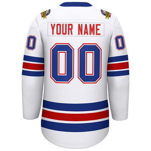 Nouveaux produits 2025, maillot de hockey sur glace personnalisé pour l'entraînement d'équipe, logo imprimé par sublimation, nom, numéro, maillot de hockey pour homme - Product Image 3