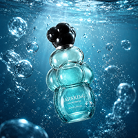 Flacon de parfum personnalisé 50 ml en forme de nuage, flacon en verre à bulles multi-finitions pour marque de parfum de luxe, marque de niche, étiquette privée