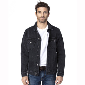 Superior Quality Men's <b>Denim</b> <b>Jackets</b> <b>Custom</b> Printed with Latest High Street Design Comfortable Size for Winter - Product Image 3