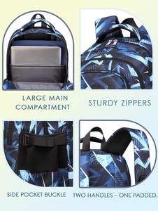 Ensemble sac à dos et boîte à lunch pour enfants, personnages, antivol, sac à dos pour l'école primaire et le collège, 2 pièces, cadeau de rentrée scolaire pour adolescents et enfants - Product Image 5