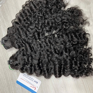 ¡Envío directo! Extensiones de cabello crudo vietnamita rizado birmano al vapor cabello humano alineado con cutícula virgen de proveedor de buena reputación - Product Image 4