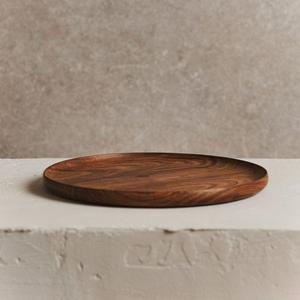 Plato de Madera para Servir Aperitivos y Frutas, Uso Tradicional y para Fiestas - Product Image 3