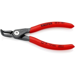 Pince à anneaux de retenue de précision KNIPEX J 01, pince de pêche pour trous de 8 à 13 mm, longueur 130 mm - Product Image 1