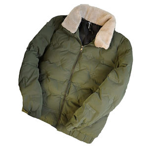 Chaqueta Ligera Estilo Urbano, Cortavientos de Otoño, Chaqueta Bomber con Cremallera, Transpirable, para Uso en Exteriores, con Forro Acolchado y Diseño de Parches en la Parte Delantera - Product Image 5