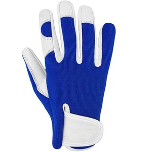 ถุงมือทำงานวัสดุหนังแพะถุงมือสำหรับคนงานถุงมือประกอบอัตโนมัติสำหรับอุตสาหกรรม - Product Image 5