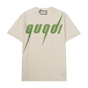 Camiseta de marca de cuello redondo de algodón al por mayor en línea, ropa de diseñador, camisetas de talla grande para hombre - Product Image 6