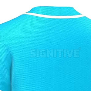 Ensemble short et maillot de baseball/softball personnalisé pour adulte unisexe, respirant, séchage rapide, 100 % polyester 400g, logo personnalisé, motif uni - Product Image 6