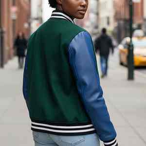 Veste universitaire de baseball personnalisée de luxe pour hommes, col marin personnalisé, université, varsity - Product Image 5