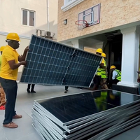 Système solaire monocristallin hors réseau autonome 48V à phase divisée 20kW avec onduleur MPPT, batterie lithium-ion et support BIPV pour usage domestique