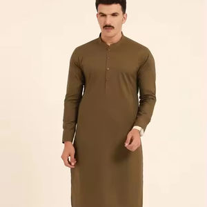 <b>Mens</b> <b>Shalwar</b> <b>Kameez</b> Modest Traditional Indian Wear with Soft Cotton Fabric Breathable Lightweight for Daily/Party Use-Wholesale - Product Image 1