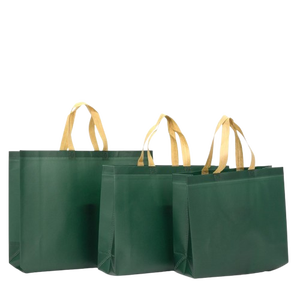 Bolsas de Compras Personalizadas al por Mayor con Logotipo, Reciclables, Plateadas, Doradas, con Laminación Metálica, Sin Tejido, con Asas, Fábrica Vietnamita, Marca CENPLAS - Product Image 2