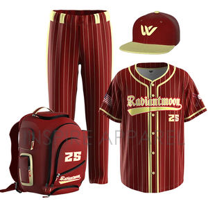 OEM al por mayor de impresión personalizada serie de camisetas de béisbol Kits de talla grande transpirable para adultos sublimación Jersey - Product Image 2