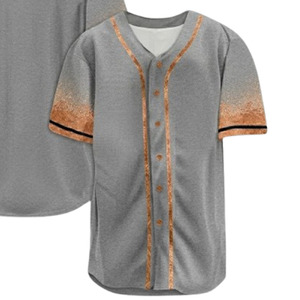 Nouveauté : Maillots de baseball et de softball respirants en polyester, les plus vendus, à manches courtes, personnalisables, uniformes de sport - Product Image 2