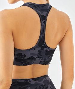Conjunto de ropa de gimnasio de 2 piezas de alta calidad para mujer para yoga y correr Patrón sólido Traje de fitness Tallas grandes Opciones - Product Image 5